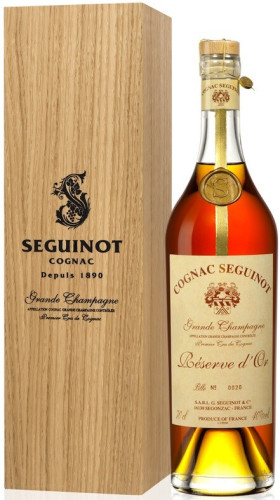 Коньяк Seguinot Reserve D Or 1914 in wooden box 700 мл