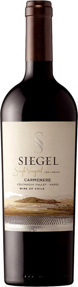 Вино Siegel, Single Vineyard Carmenere, Colchagua Valley DO, 2019