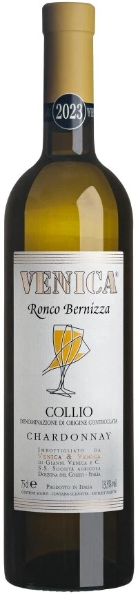 Вино Venica & Venica, Ronco Bernizza Chardonnay, Collio DOC, 2023