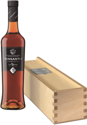 Вино Vinsanto Santorini PDO 4 Years Old wooden box
