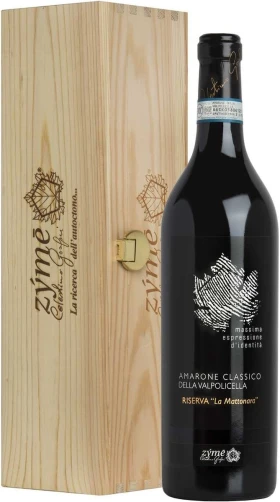 Вино Zyme, Amarone Classico della Valpolicella Riserva La Mattonara, 2006, wooden box