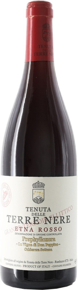Вино Tenuta delle Terre Nere Prephylloxera La Vigna di Don Peppino Calderara Sottana Etna Rosso DOC 2020