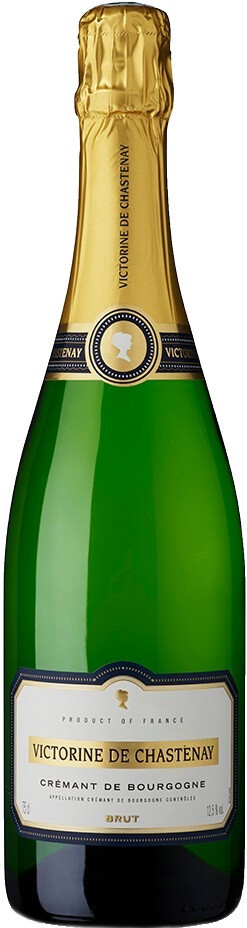 Игристое вино Victorine de Chastenay Brut Crеmant de Bourgogne AOC 2013 15 л