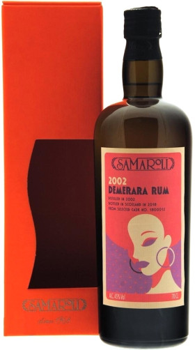Ром Samaroli Demerara 2002 gift box 0.7 л