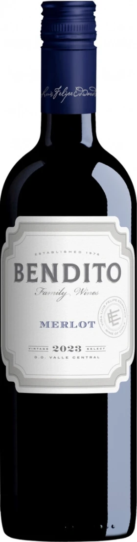 Вино Bendito Merlot, Valley Central DO, 2023