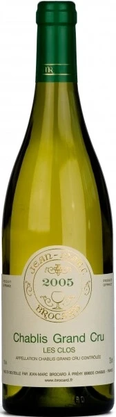 Вино Jean-Marc Brocard, Chablis Grand Cru AOC Le Clos 2005