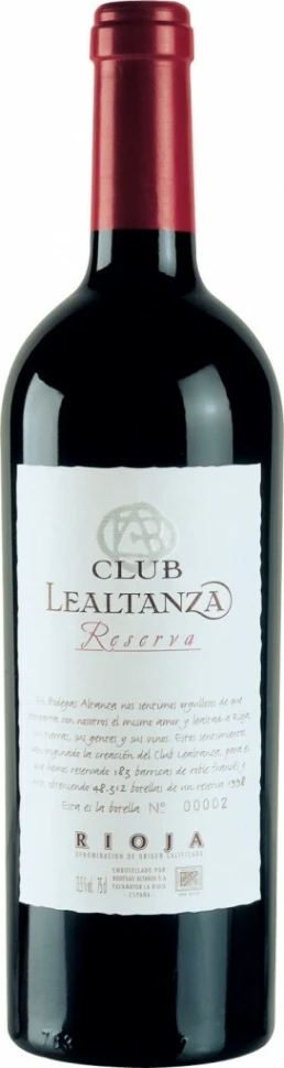 Вино Bodegas Altanza, Club Lealtanza Reserva, Rioja DOC