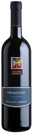 Вино Feudo Monaci, Primitivo, Salento IGT, 2018