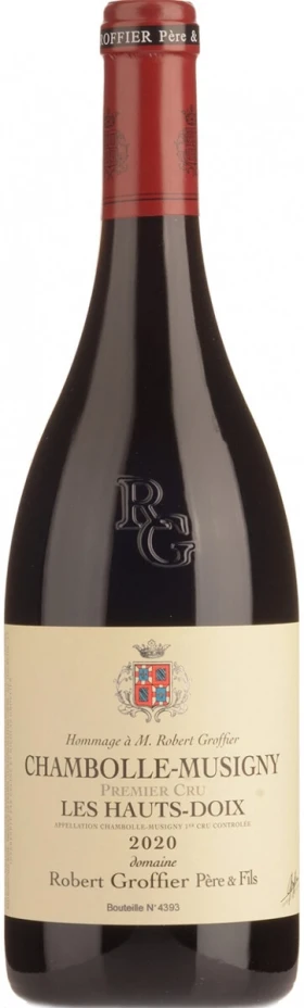 Вино Domaine Robert Groffier Pere &amp; Fils, Chambolle-Musigny 1er Cru Les Hauts-Doix AOC, 2020