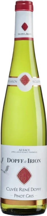 Вино Cuvee Rene Dopff Pinot Gris, Alsace AOC, 2022