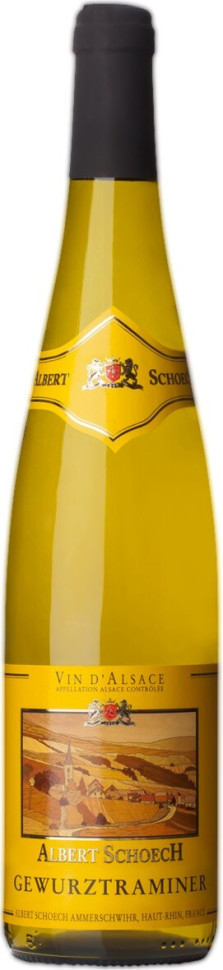 Вино Albert Schoech Gewurztraminer Alsace AOC 2018