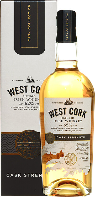 Виски West Cork Cask Strength gift box 700 мл