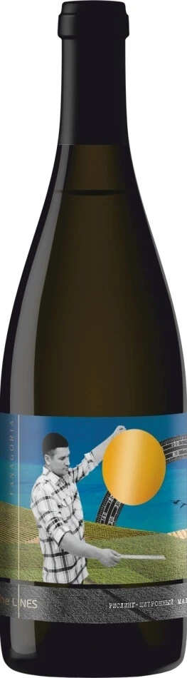 Вино The Lines Riesling-Tsitronnyy Magaracha, 2020