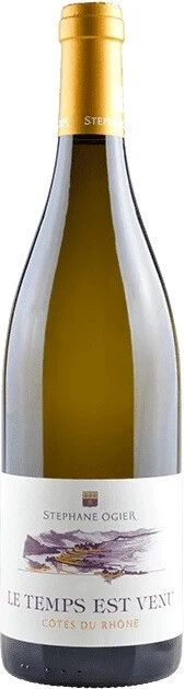 Вино Domaine Michel et Stephane Ogier, Le Temps est Venu Blanc, Cotes du Rhone AOC, 2022