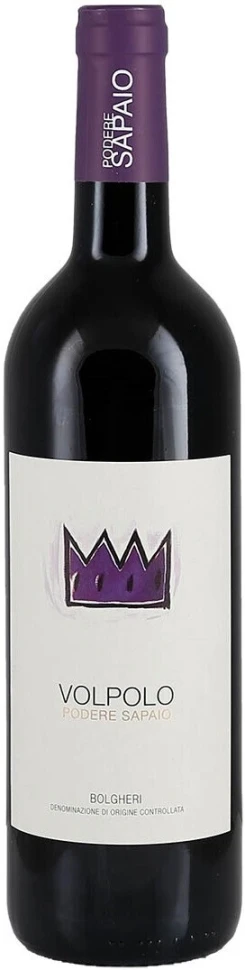 Вино Podere Sapaio, Volpolo Bolgheri DOC, 2021
