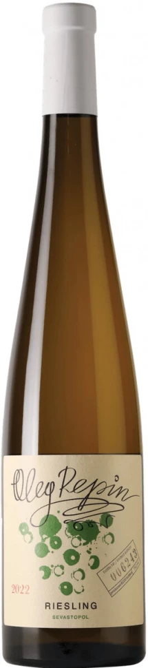 Вино Oleg Repin, Riesling, 2022