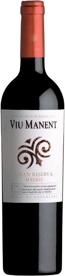 Вино Viu Manent, Gran Reserva Malbec, 2012