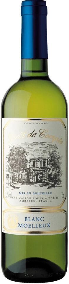 Вино "Foret de Compte" Blanc Moelleux