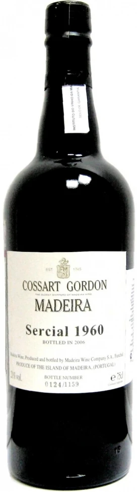 Вино Cossart Gordon, Sercial, 1960