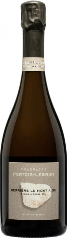Шампанское Champagne Pertois Lebrun Derriere Le Mont Aigu Blanc de Blancs Extra Brut Champagne Grand Cru Chouilly AOC 2015