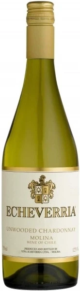Вино Echeverria, Unwooded Chardonnay, 2012