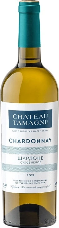Вино Chateau Tamagne Chardonnay, 0.75 л