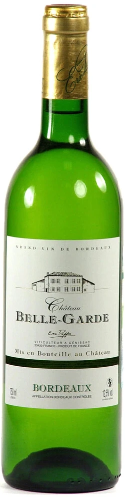Вино "Chateau Belle-Garde" Blanc, Bordeaux AOC, 2011