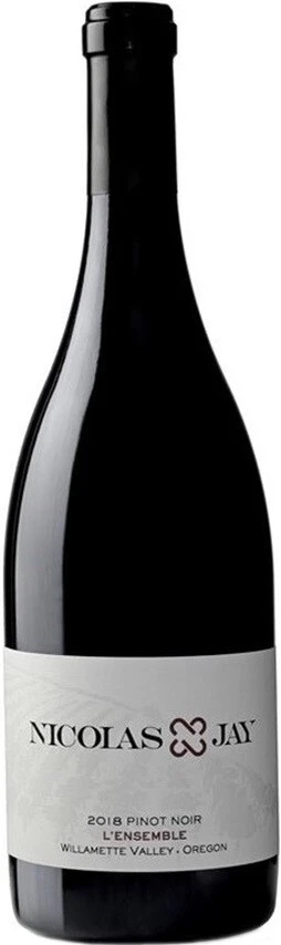 Вино Nicolas-Jay L'Ensemble Pinot Noir, 2018