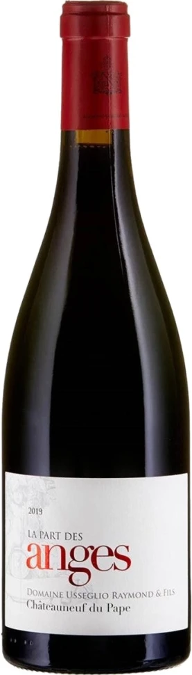 Вино Domaine Usseglio Raymond & Fils, La Part des Anges, Chateauneuf du Pape AOC, 2019