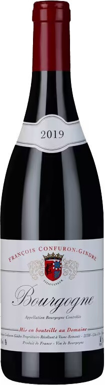 Вино Domaine Francois Confuron Gindre Bourgogne Pinot Noir AOC 2019
