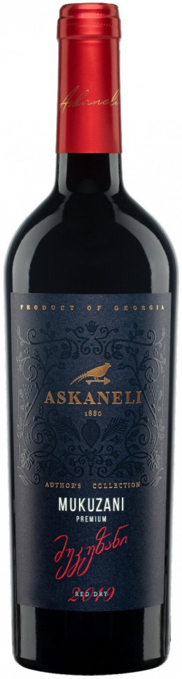 Вино Askaneli Author s Collection Mukuzani Premium 2019