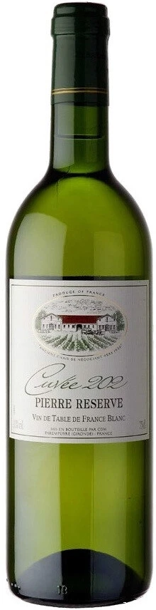Вино Dourthe, "Cuvee 202" Pierre Reserve Blanc