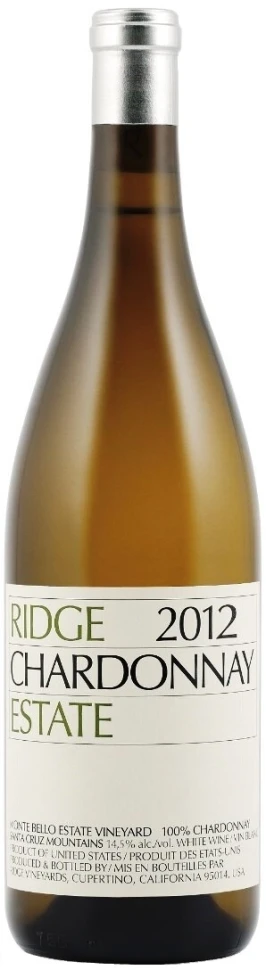 Вино Ridge, Estate Chardonnay, 2012