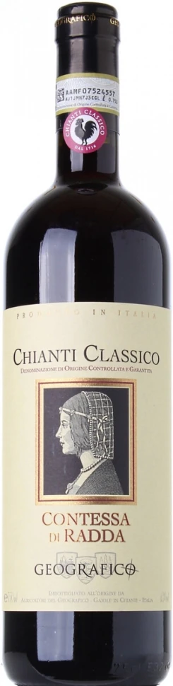 Вино Geografico, Chianti Classico Contessa Di Radda DOCG, 2013