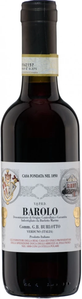 Вино G.B. Burlotto, Barolo DOCG, 2020, 375 мл