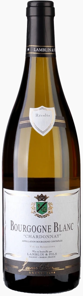 Вино Lamblin &amp; Fils, Bourgogne Blanc Chardonnay AOC, 2019