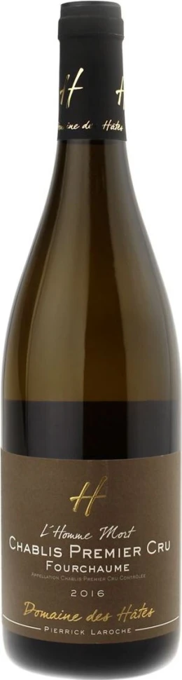 Вино Domaine des Hates, L'Homme Mort Chablis 1er Cru Fourchaume AOC, 2016