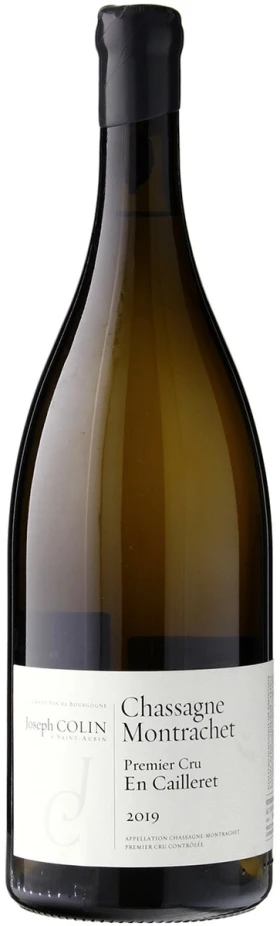Вино Domaine Joseph Colin, Chassagne-Montrachet 1er Cru "En Caillerets" AOC, 2019, 1.5 л