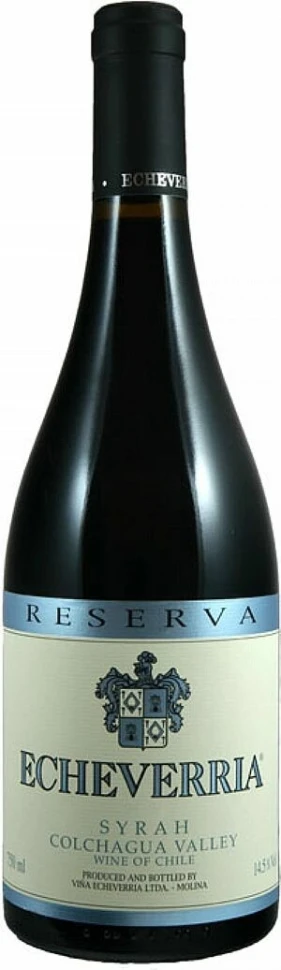 Вино Echeverria, Syrah Reserva, 2011