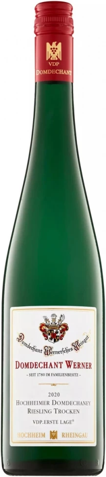 Вино Domdechant Werner, Hochheimer Domdechaney Riesling Trocken, Erste Lage VDP, 2020