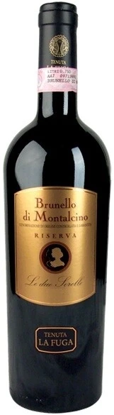 Вино Brunello di Montalcino Riserva DOCG Le Due Sorelle, La Fuga, 2006