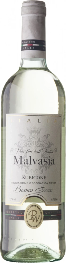 Вино "Quattro Valli" Malvasia, Rubicone IGT