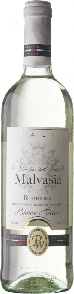 Вино "Quattro Valli" Malvasia, Rubicone IGT