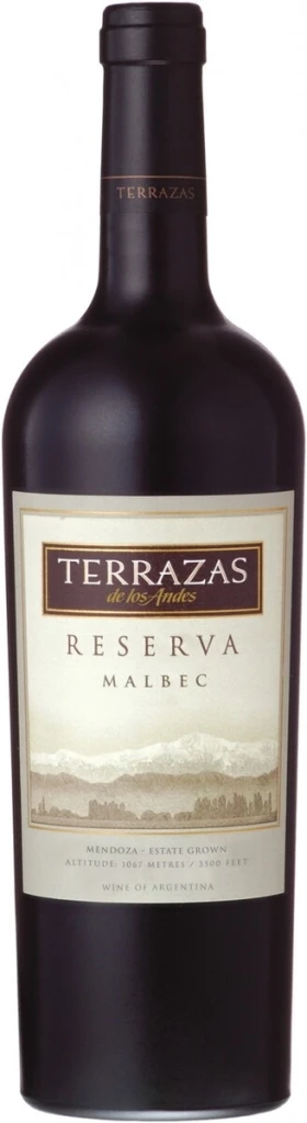 Вино Terrazas de Los Andes, Reserva Malbec, 2011