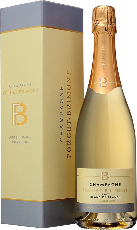 Шампанское Forget Brimont Brut Blanc de Blancs Premier Cru Champagne AOC gift box 15 л