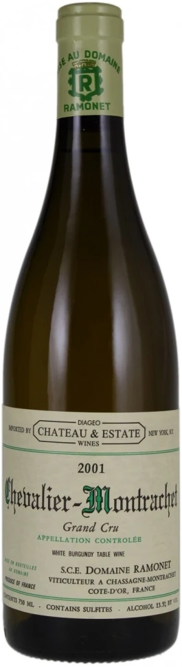 Вино Domaine Ramonet, Chevalier Montrachet Grand Cru AOC, 2001