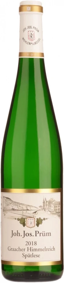 Вино Joh. Jos. Prum, "Graacher Himmelreich" Riesling Spatlese, 2018