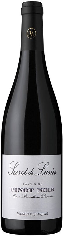 Вино Vignobles Jeanjean Secret de Lunes Pinot Noir Pays d Oc IGP 2017