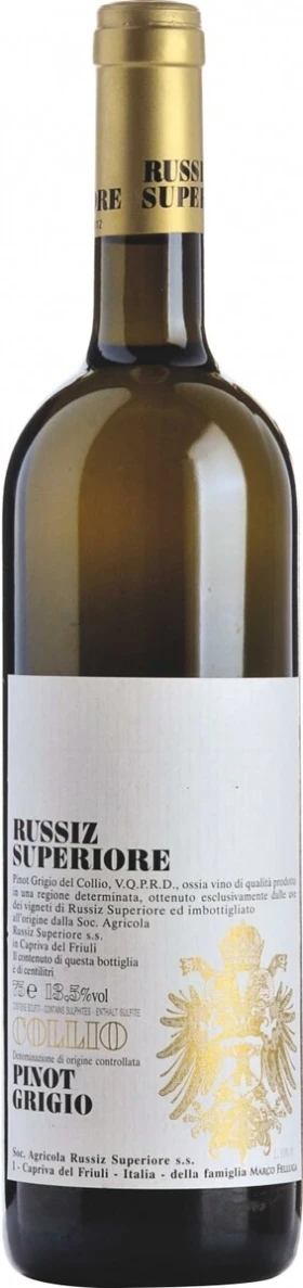 Вино Collio Pinot Grigio DOC, 2011