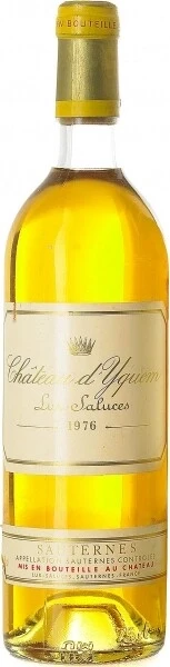Вино Chateau d'Yquem Sauternes AOC 1-er Grand Cru Superieur 1976